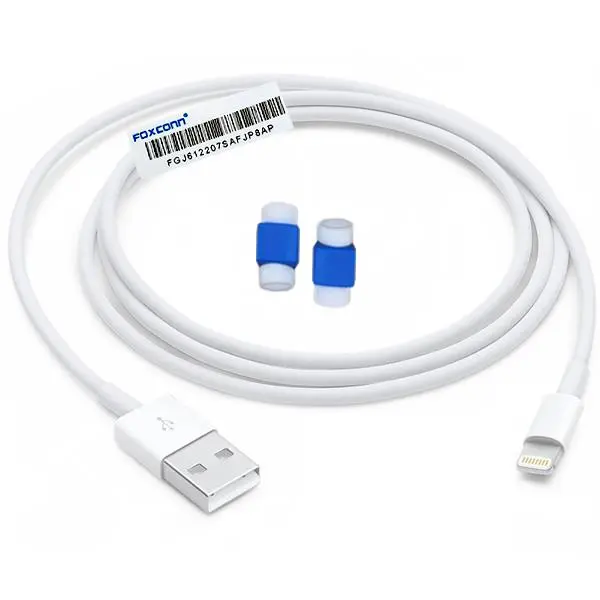 کابل تبدیل USB به لایتنینگ فاکسکان مدل F0V50 به طول 1 متر -