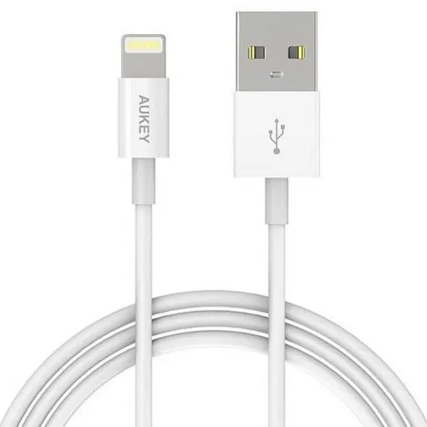 کابل تبدیل USB به Lightning آکی مدل CB-D20 به طول 1 متر Aukey CB-D20 USB To Lightning Cable 1m