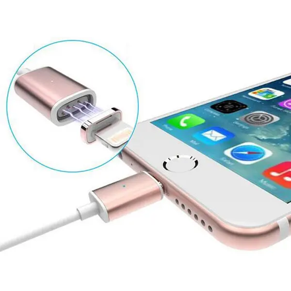 کابل تبدیل USB به لایتنینگ یوسمز مدل Metal Magnetic به طول 1 متر Usams Metal Magnetic USB To Lightning Data Cable 1m