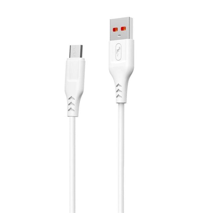 کابل تبدیل USB به microUSB اسکای دلفین مدل D06v طول 1 متر -