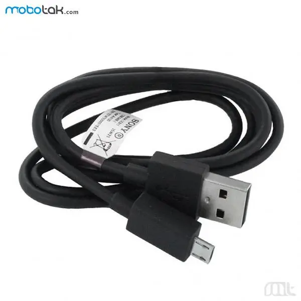 کابل تبدیل USB به microUSB مدل CSS002M طول 1 متر USB To microUSB Cable 1m   Sony USB To microUSB Cable 1m