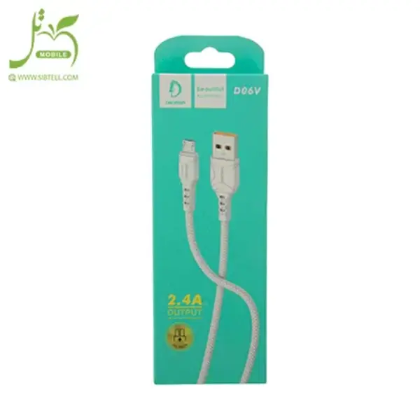کابل تبدیل USB به microUSB دن‌من مدل D06V