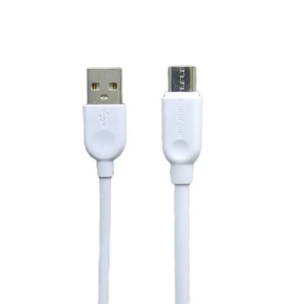 کابل تبدیل USB به microUSB بروفون مدل BX14 طول 1 متر -