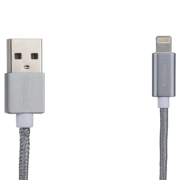 کابل تبدیل USB به لایتنینگ/Micro-USB یونیتک مدل Y-C4023GY طول 1.5 متر Unitek Y-C4023GY USB To Micro-USB/Lightning Cable 1.5m