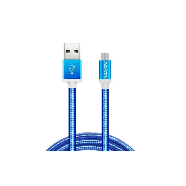 کابل تبدیل USB به microUSB ای دیتا مدل Reversible Aluminum به طول 100 سانتی متر ADATA Reversible Aluminum USB To microUSB Cable 100cm