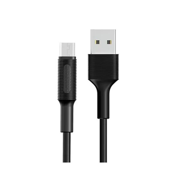 کابل تبدیل USB به MICRO USB بروفون مدل BX1 طول 1 متر -