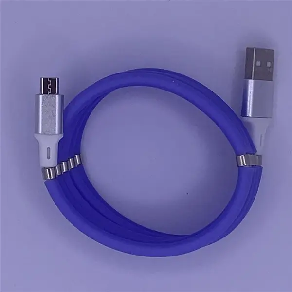 کابل تبدیل USB به microUSB مغناطیسی دنمن مدل D11 طول 1 متر -