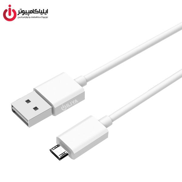 کابل تبدیل USB به microUSB یونیتک مدل Y-C4035WH طول 1 متر -