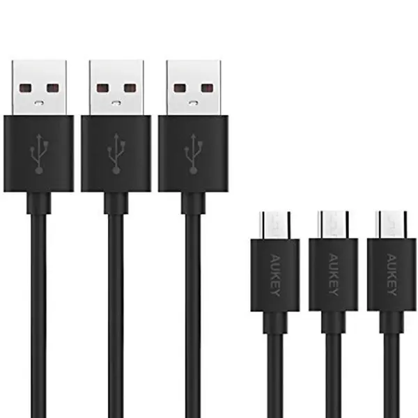 کابل تبدیل USB به microUSB آکی مدل CB-D10 طول 1.2 متر Aukey CB-D10 USB To microUSB 1.2m