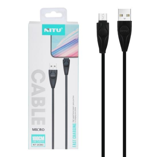 کابل تبدیل USB به microUSB نیتو مدل UC041 طول 1 متر