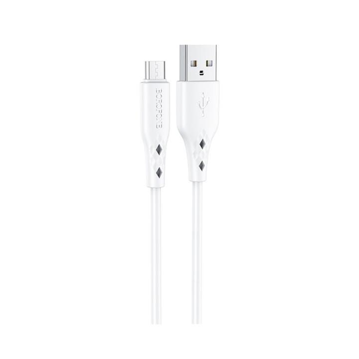 کابل تبدیل  USB به MicroUSB بروفون مدل BX48 طول 1 متر -