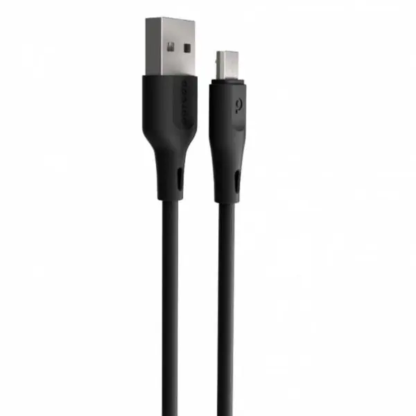 کابل تبدیل USB به microUSB پرودو مدل PD-U12MC-BK طول 1.2 متر