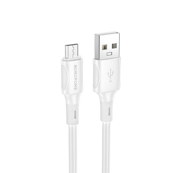 کابل تبدیل USB به MicroUSB بروفون مدل BX80 طول 1 متر