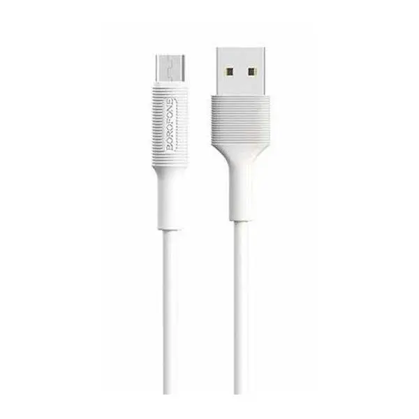 کابل تبدیل USB به MICRO USB بروفون مدل BX1 طول 1 متر -