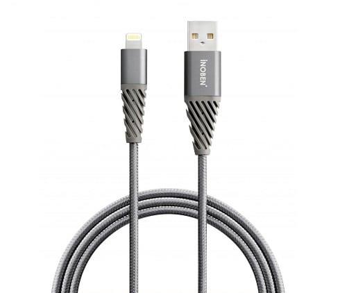 کابل تبدیل USB به لایتنینگ آینوبن مدل N30101 طول 1.2 متر inoben N30101 USB to Lightning Cable 1.2m