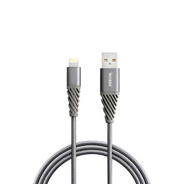 کابل تبدیل USB به لایتنینگ آینوبن مدل N30101 طول 1.2 متر inoben N30101 USB to Lightning Cable 1.2m