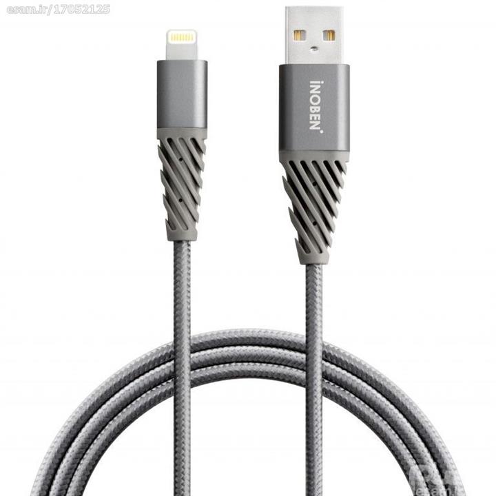 کابل تبدیل USB به لایتنینگ آینوبن مدل N30101 طول 1.2 متر inoben N30101 USB to Lightning Cable 1.2m