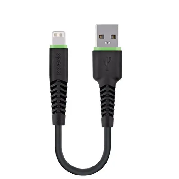 کابل تبدیل USB به لایتنینگ پرودو مدل PD-M8-0.2L طول 20 سانتی متر Porodo PD-M8-0.2L USB To Lightning Cable 20cm - 4