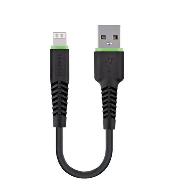 کابل تبدیل USB به لایتنینگ پرودو مدل PD-M8-0.2L طول 20 سانتی متر Porodo PD-M8-0.2L USB To Lightning Cable 20cm