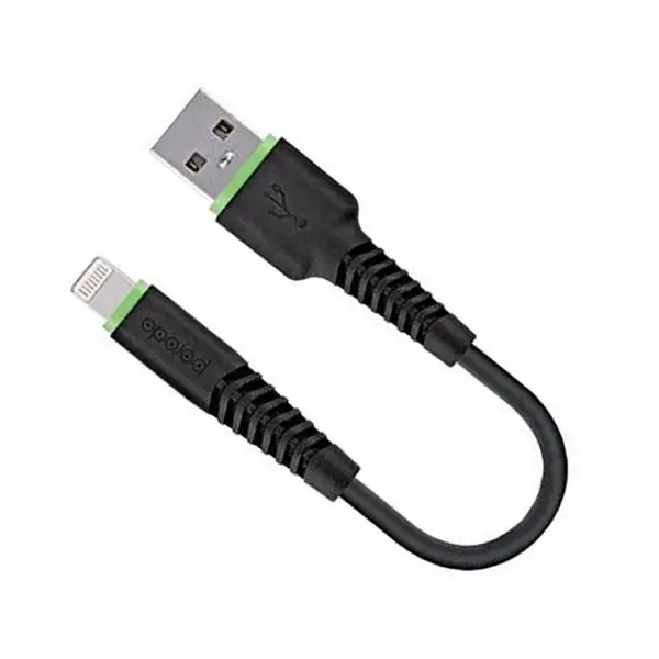 کابل تبدیل USB به لایتنینگ پرودو مدل PD-M8-0.2L طول 20 سانتی متر Porodo PD-M8-0.2L USB To Lightning Cable 20cm - 2