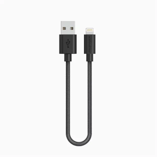 کابل تبدیل USB به لایتنینگ راو پاور مدل RP-CB011 طول 0.3 متر -