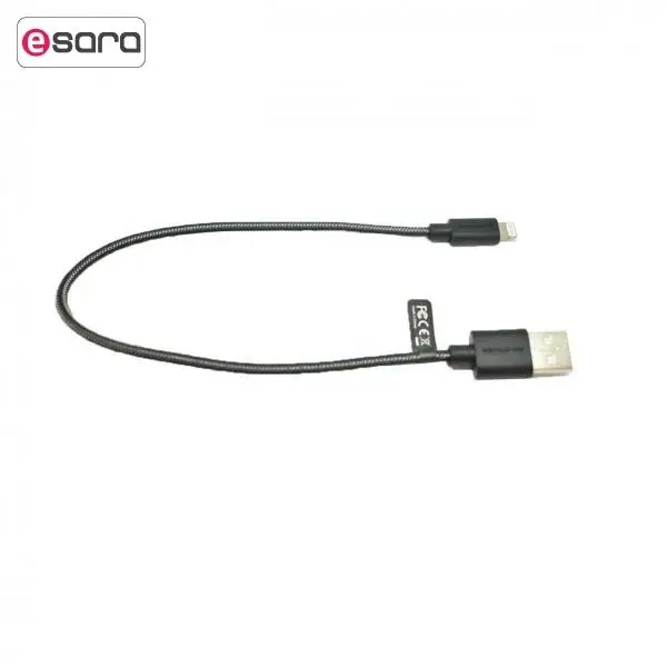 کابل تبدیل USB به لایتنینگ راو پاور مدل RP-CB011 طول 0.3 متر -