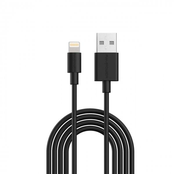 کابل تبدیل USB به لایتنینگ راو پاور مدل RP-CB029 طول 0.2 متر RAVPower RP-CB029 USB To Lightning Cable 0.2m