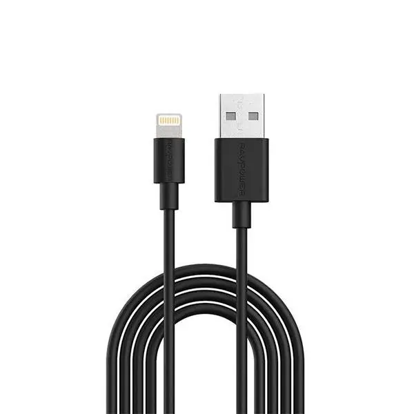 کابل تبدیل USB به لایتنینگ راو پاور مدل RP-CB031 طول 2 متر RAVPower RP-CB031 USB To Lightning Cable 2m