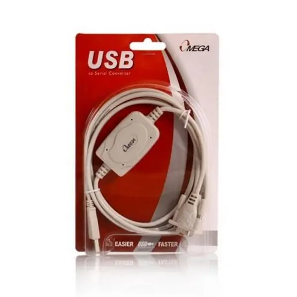 کابل تبدیل USB به سریال RS232 امگا مدل USR2309 Omega USR2309 USB 2.0 To Serial Adapter