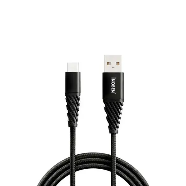 کابل تبدیل USB به Type - C آینوبن مدل Braided طول 1.2 متر