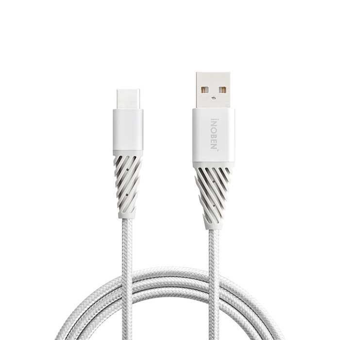 کابل تبدیل USB به Type - C آینوبن مدل Braided طول 1.2 متر