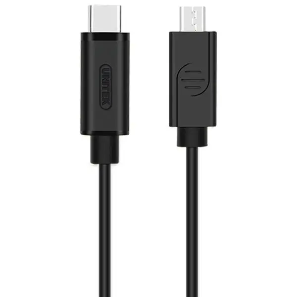 کابل تبدیل USB Type-C به Micro USB یونیتک مدل Y-C473BK Unitek Y-C473BK USB Type-C To Micro USB Converter Cable - - 2