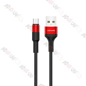 کابل تبدیل USB به میکرو usams مدل SJ224 طول 1.2 متر