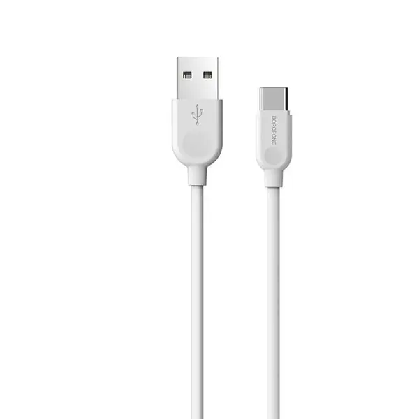 کابل تبدیل USB به USB-C بروفون مدل BX14 طول 1 متر - 3