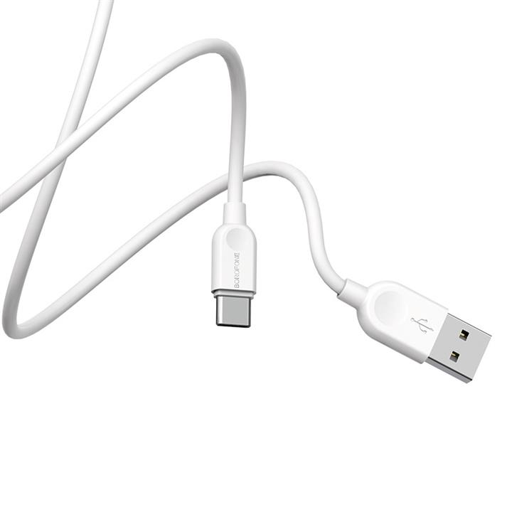 کابل تبدیل USB به USB-C بروفون مدل BX14 طول 1 متر