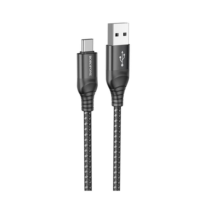 کابل تبدیل  USB به USB-C بروفون مدل BX56 طول 1 متر -