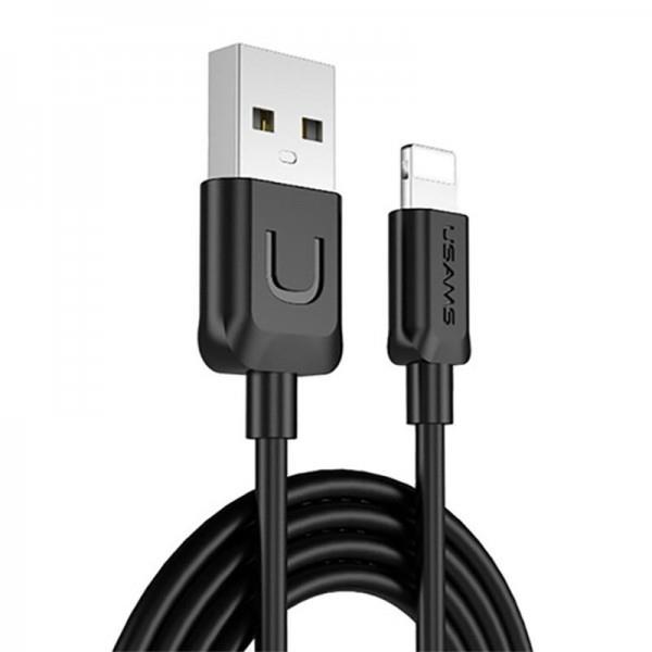 کابل تبدیل USB به لایتنینگ یوسمز مدل US-SJ097 طول 1 متر USAMS U-TURN Series USB To Lightning Cable US-SJ097 - 1m