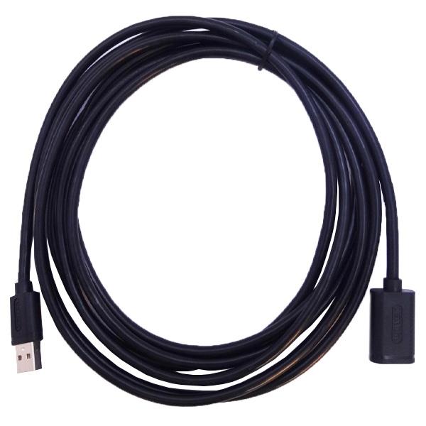 کابل افزایش طول USB یونیتک مدل Y-C417GBK به طول 3 متر                                         Unitek Y-C417GBK USB Extention Cable 3m Unitek Y C417GBK USB To USB Adapter 3m