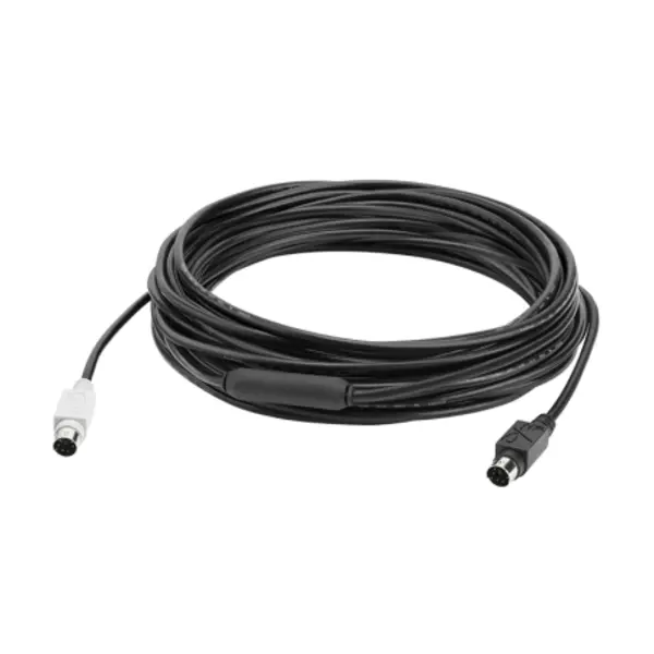 کابل افزایش طول 10 متری لاجیتک مناسب برای کنفرانس روم Group LOGITECH GROUP 10M EXTENDED CABLE