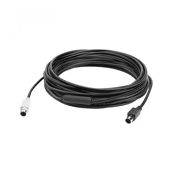 کابل افزایش طول 10 متری لاجیتک مناسب برای کنفرانس روم Group LOGITECH GROUP 10M EXTENDED CABLE