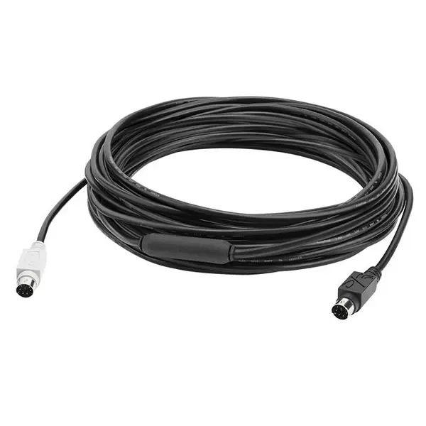کابل افزایش طول 10 متری لاجیتک مناسب برای کنفرانس روم Group LOGITECH GROUP 10M EXTENDED CABLE