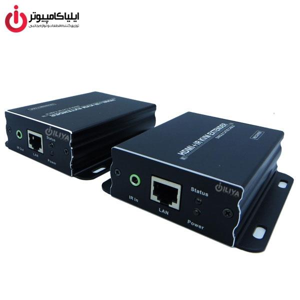 افزایش دهنده 120 متری کابل HDMI و USB2 لایمستون مدلLS-HKE120     Limestone LS-HKE120 HDMI And USB2 Extension Device 120m