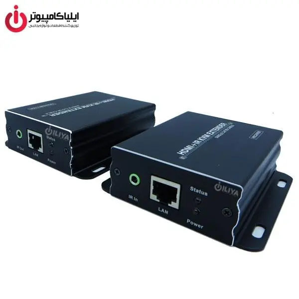 افزایش دهنده 120 متری کابل HDMI و USB2 لایمستون مدلLS-HKE120 Limestone LS-HKE120 HDMI And USB2 Extension Device 120m