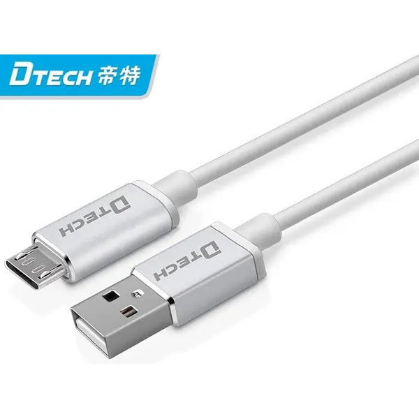 کابل 1m تبدیل USB به Micro-USB دیتک مدل Dtech DT-T0013