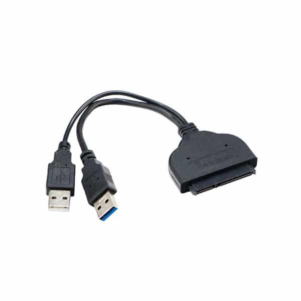 تبدیل هارد 2.5 اینچی ساتا به USB 3.0 مدل Lotus SATA to USB 3.0 converter suitable for 2.5 and 3.5 inch hard drives