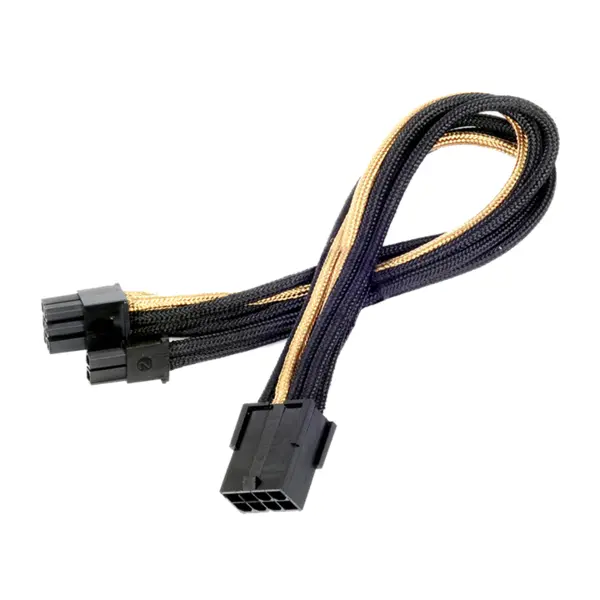 کابل برق 2+6 پین کارت گرافیک سیلوراستون مدل SST-PP07-PCIBG SilverStone SST-PP07-PCIBG 8 pin (6+2) PCI-E Connector