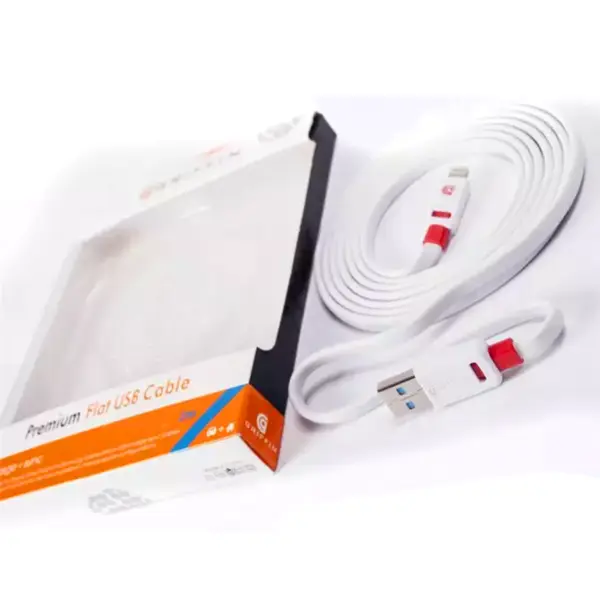 کابل 2 متری Griffin Premium Flat USB Cable