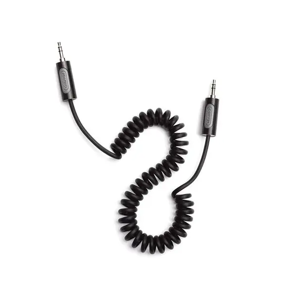 کابل انتقال صدای 3.5 میلی متری گریفین مدل Coiled به طول 180 سانتی متر Griffin Coiled AUX Audio Cable 180cm