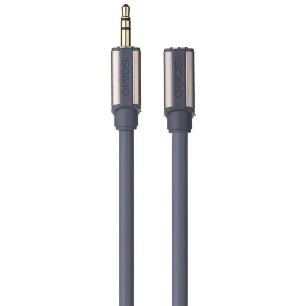 کابل افزایش طول 3.5 میلی متری صدا سومو مدل SR5522 طول 2 متر Somo SR5522 3.5mm Extension Audio Cable 2M