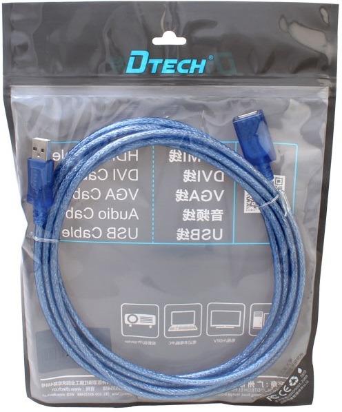 کابل 3 متری افزایش USB دیتک مدل Dtech DT-CU0033